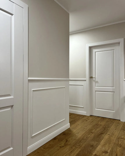 Wainscoting Wall Panelling - Thin Moulding Strips 003