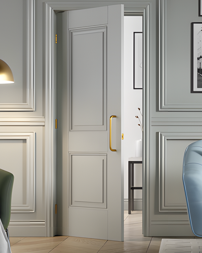 Kensington Two Panel White Internal Door